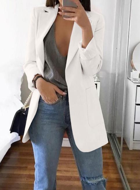 Elin™ - Tidlös Blazer Som Fulländar Alla Outfits