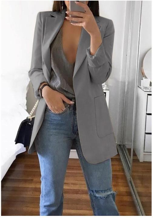 Elin™ - Tidlös Blazer Som Fulländar Alla Outfits